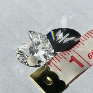 VTG mini oyster clam shell Swarovski with Pearl